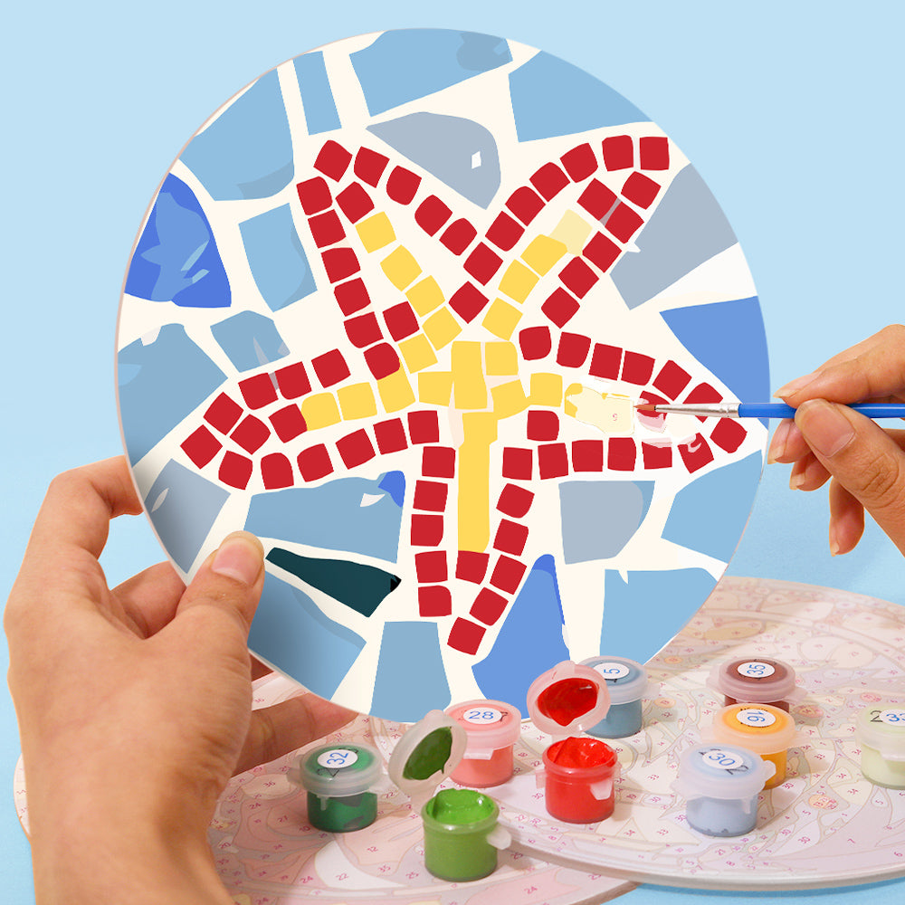 6 Piece Christmas Placemat Set 20cm - Set 8