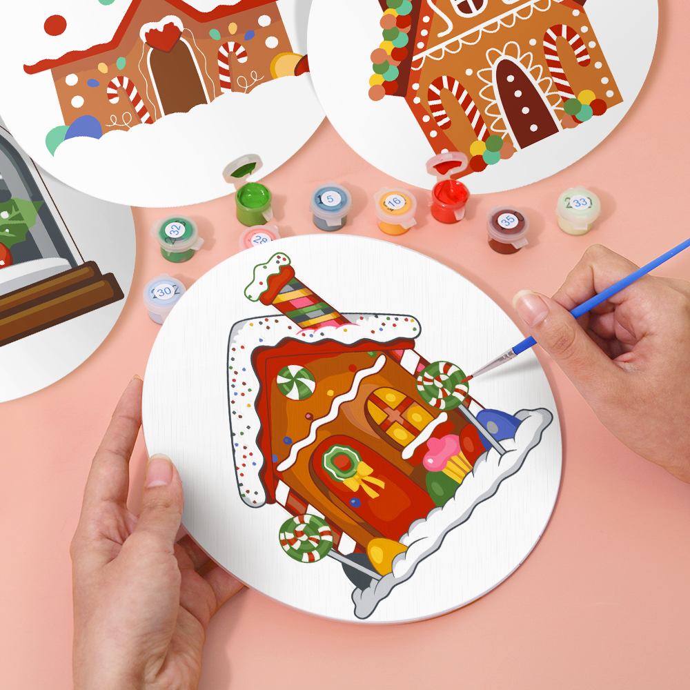 6 Piece Christmas Placemat Set 20cm - Set 27