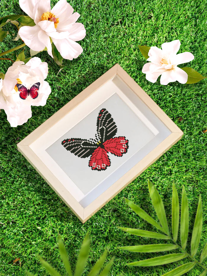 12 Assorted Butterfly Diamond Paintings - Set 1