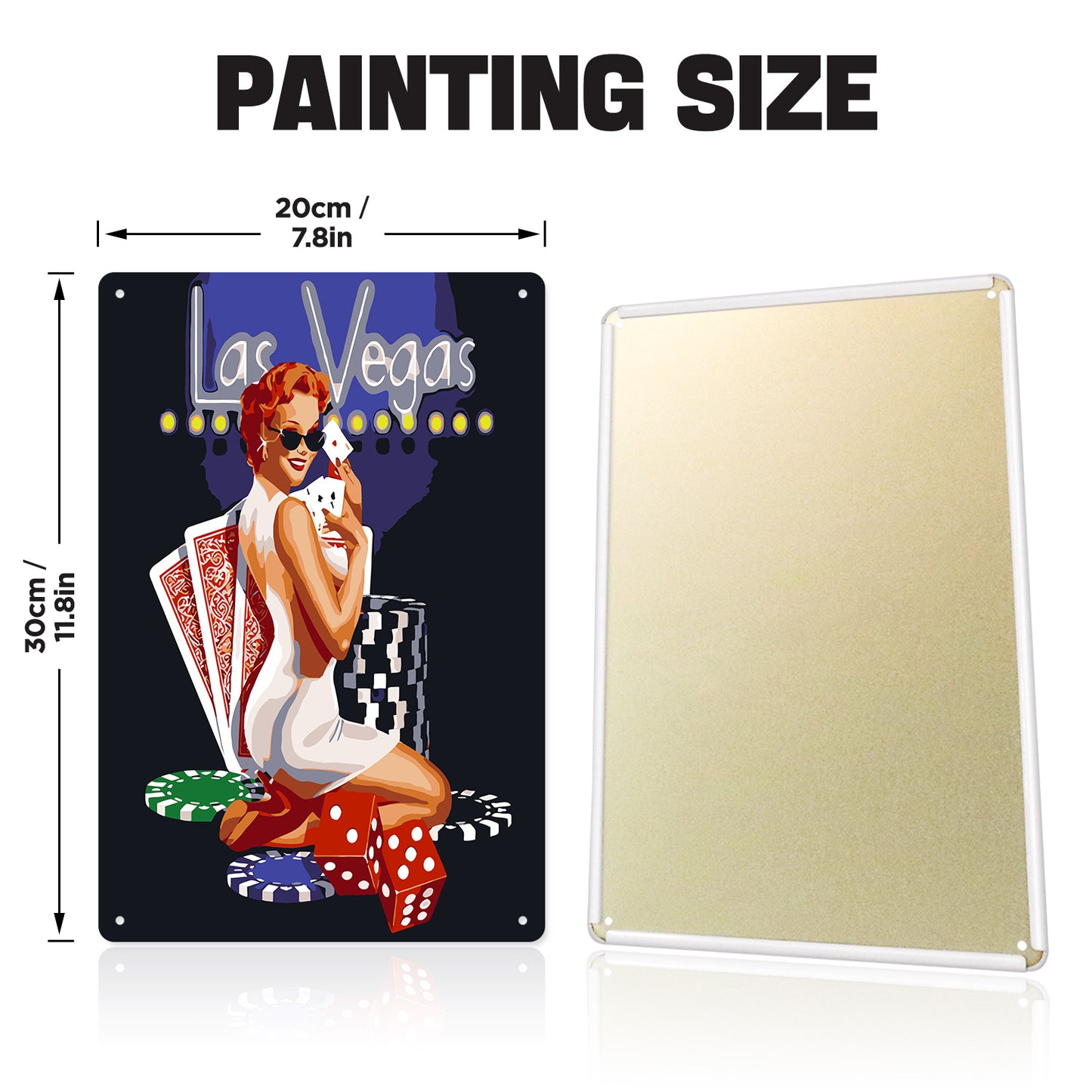 Las Vegas Glamour – Vintage Paint by Numbers