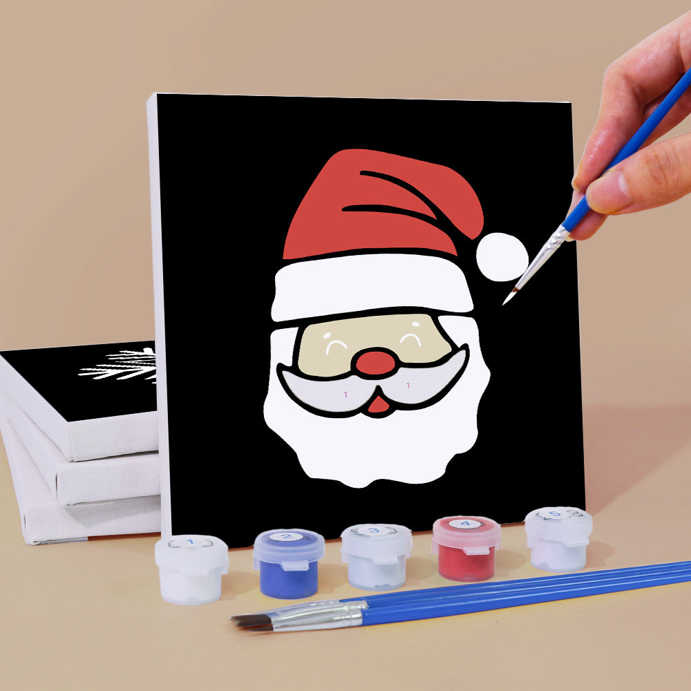 Festive Cheer 4 Pack Mini Paint by Numbers Kit