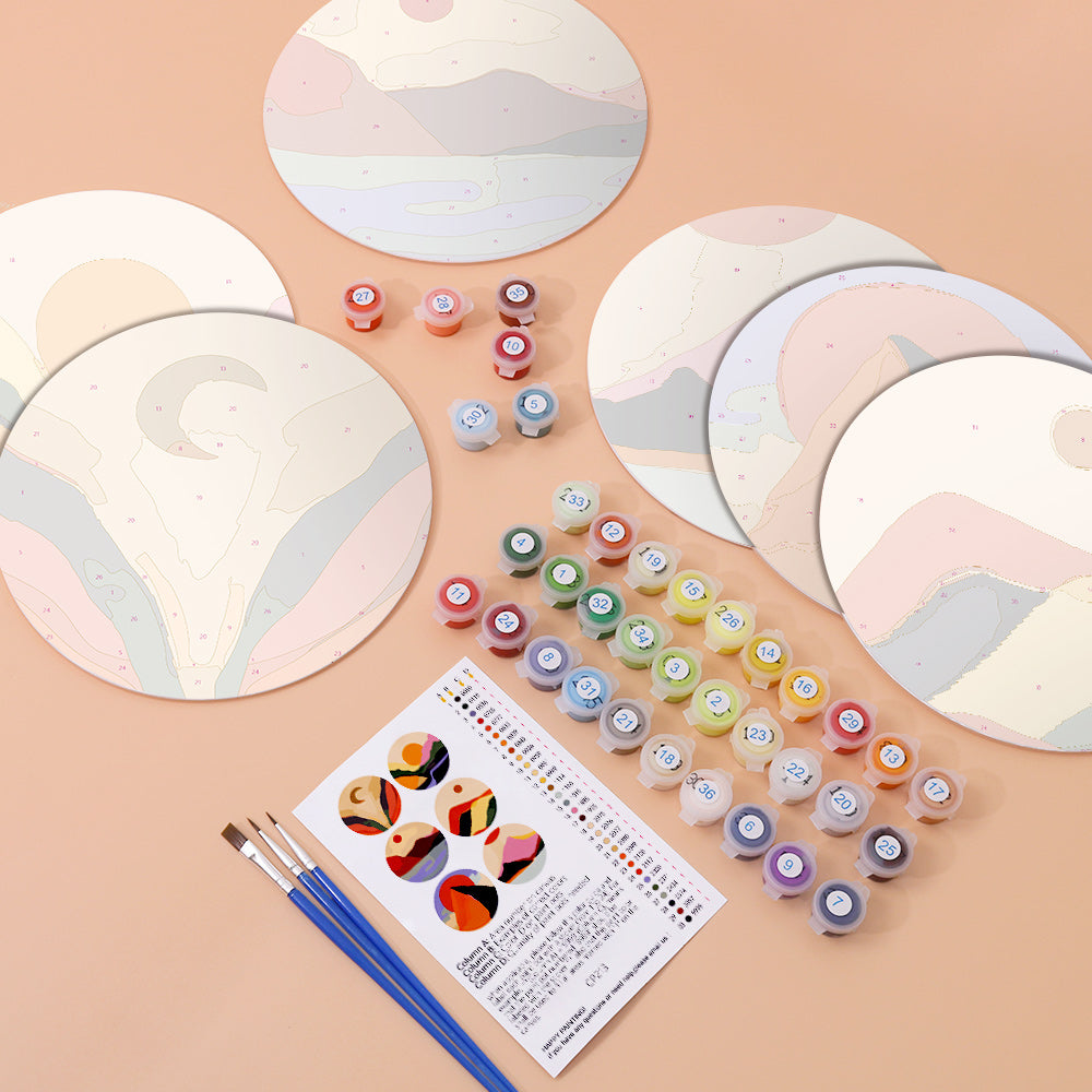 6 Piece Christmas Placemat Set 20cm - Set 15