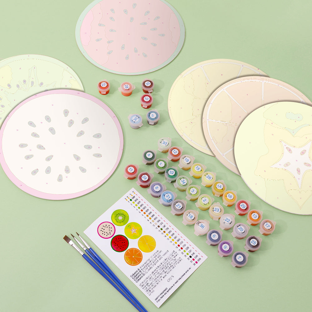 6 Piece Christmas Placemat Set 20cm - Set 17