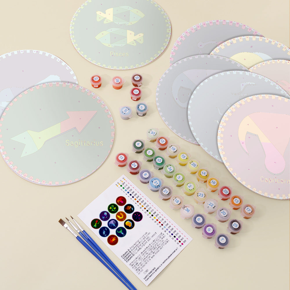 6 Piece Christmas Placemat Set 20cm - Set 22