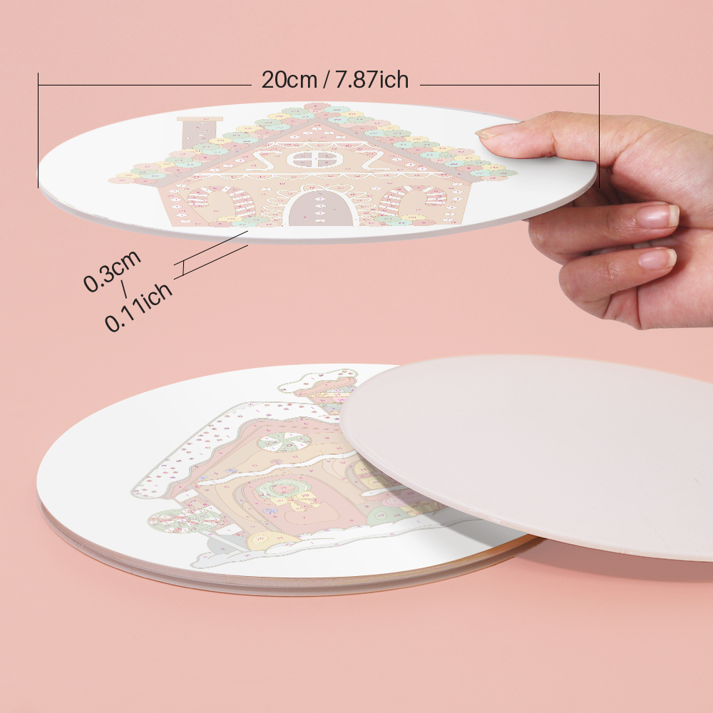 6 Piece Christmas Placemat Set 20cm - Set 27