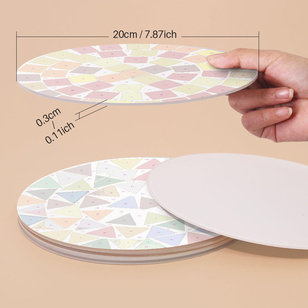 6 Piece Christmas Placemat Set 20cm - Set 9