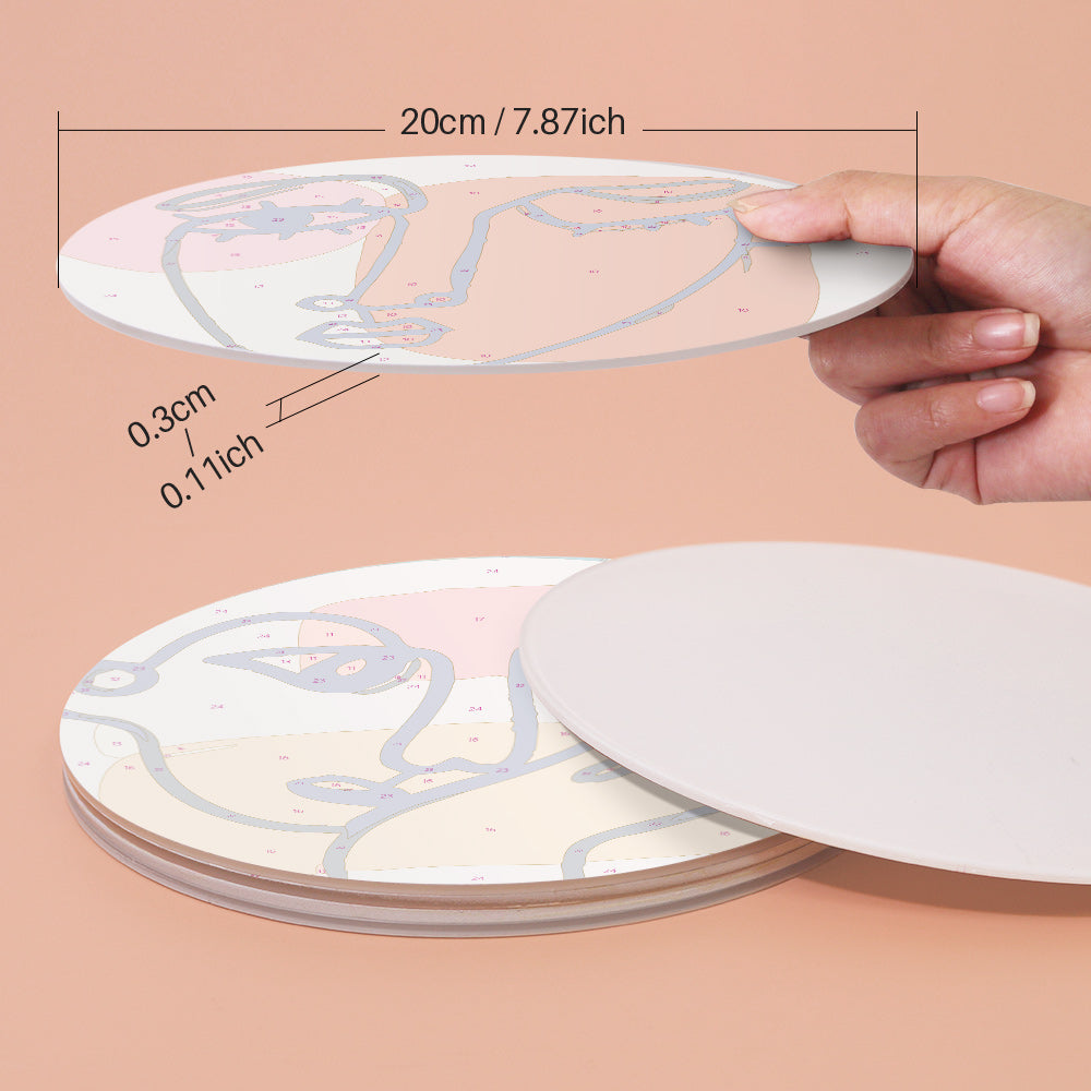 6 Piece Christmas Placemat Set 20cm - Set 14