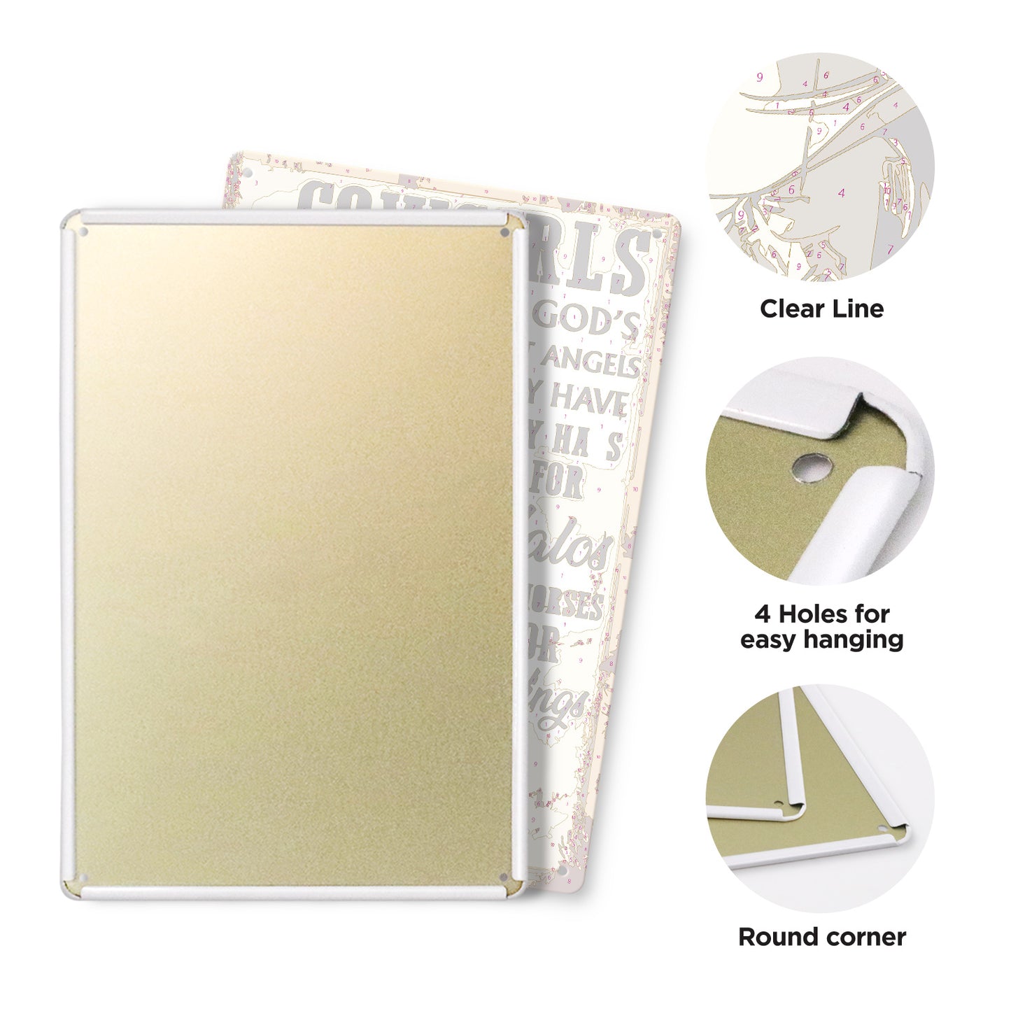 Cowgirls – God’s Wildest Angels – Vintage Paint by Numbers