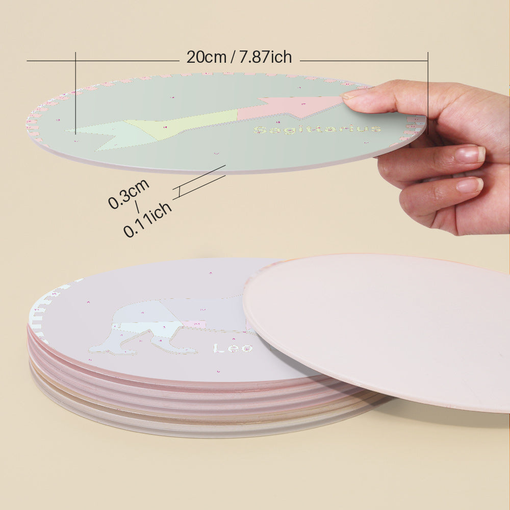 6 Piece Christmas Placemat Set 20cm - Set 22