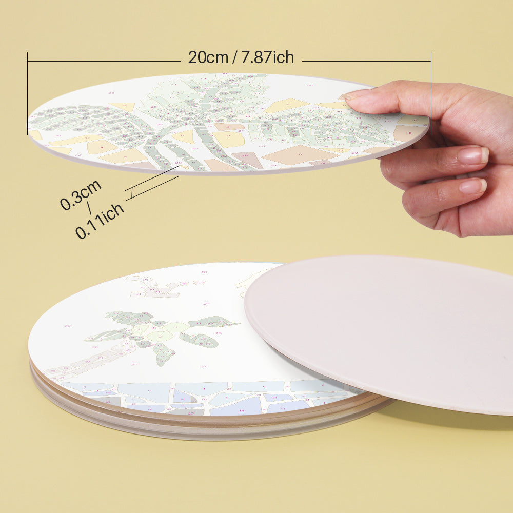 6 Piece Christmas Placemat Set 20cm - Set 12