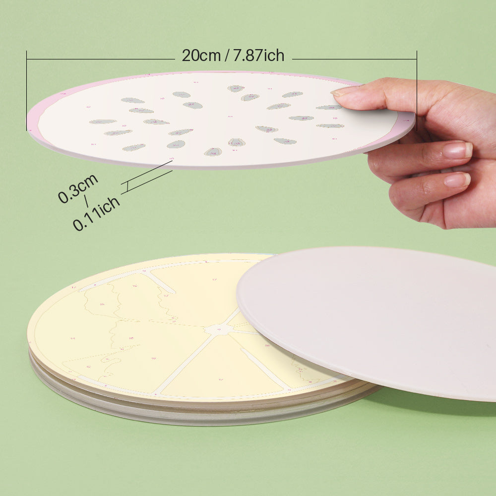6 Piece Christmas Placemat Set 20cm - Set 17