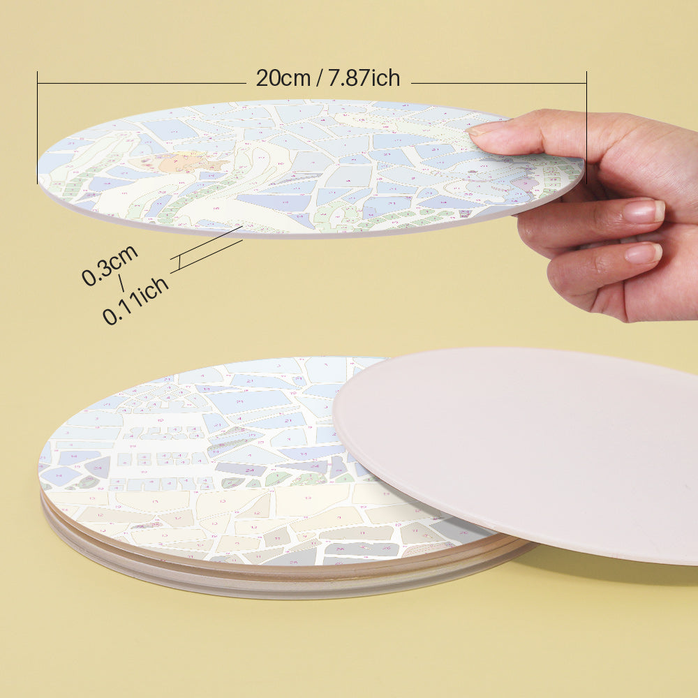 6 Piece Christmas Placemat Set 20cm - Set 11