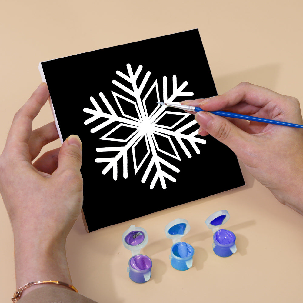 Festive Cheer 4 Pack Mini Paint by Numbers Kit