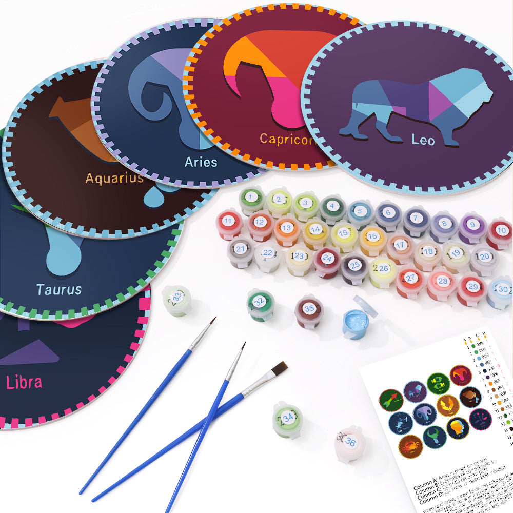 6 Piece Christmas Placemat Set 20cm - Set 22