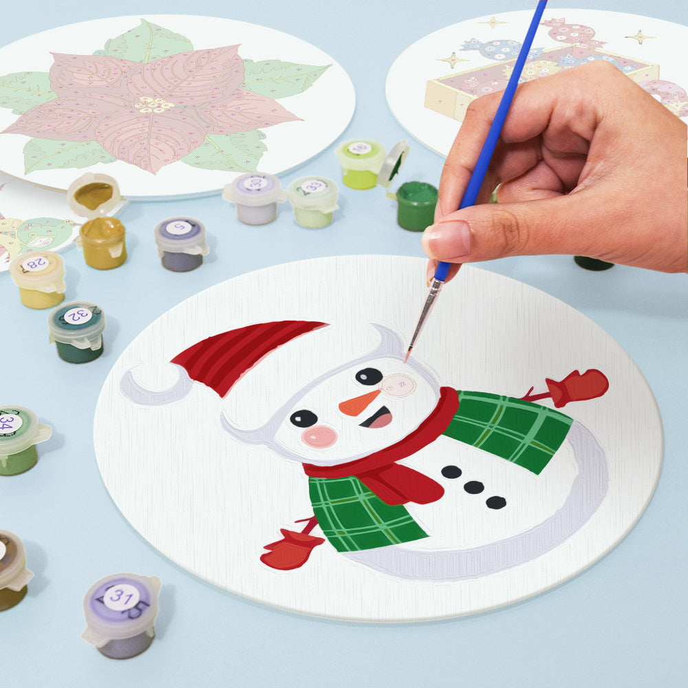 6 Piece Christmas Placemat Set 20cm - Set 28