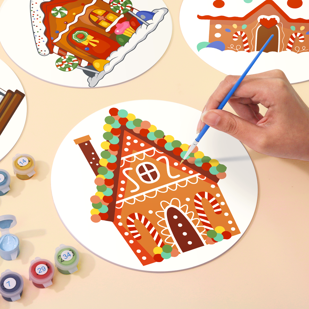 6 Piece Christmas Placemat Set 20cm - Set 27