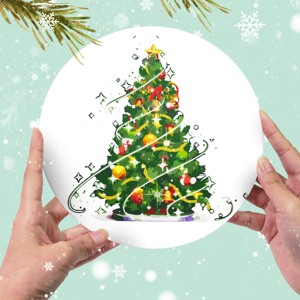6 Piece Christmas Placemat Set 20cm - Set 25