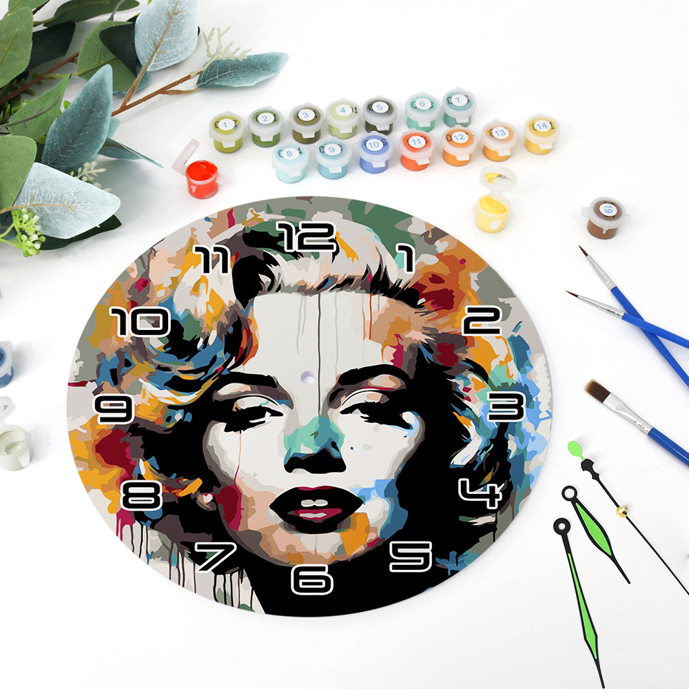 Paint the Moment – Pop Icon Clock Kit