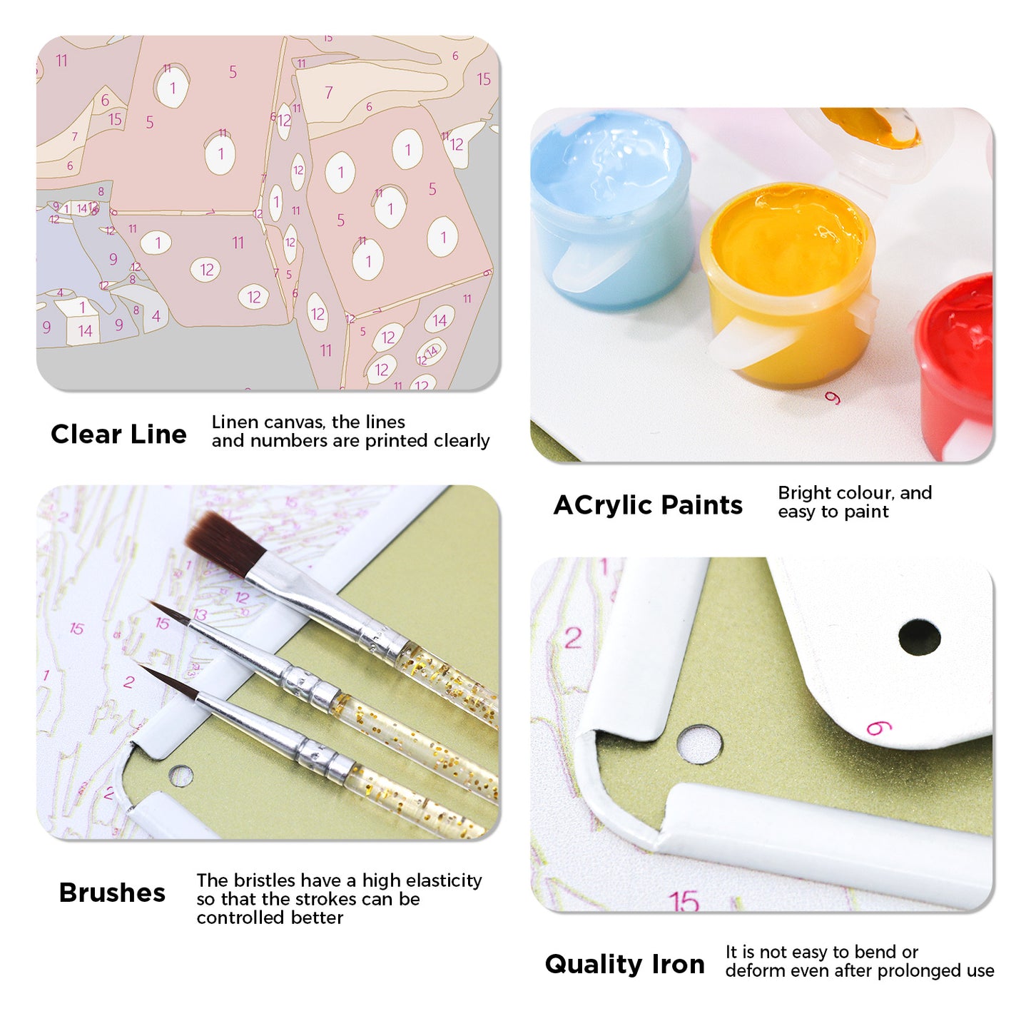 Las Vegas Glamour – Vintage Paint by Numbers