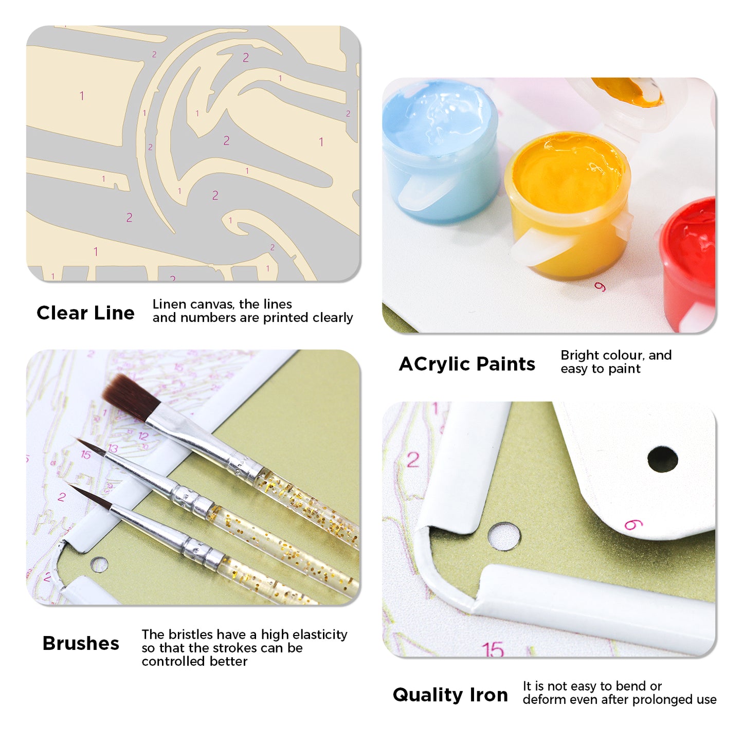 Cold Beer on Tap – Vintage Paint by Numbers