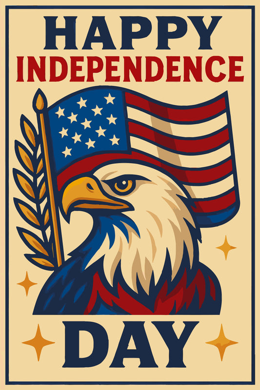 Sign of Freedom Paint by Numbers Canvas Kit
