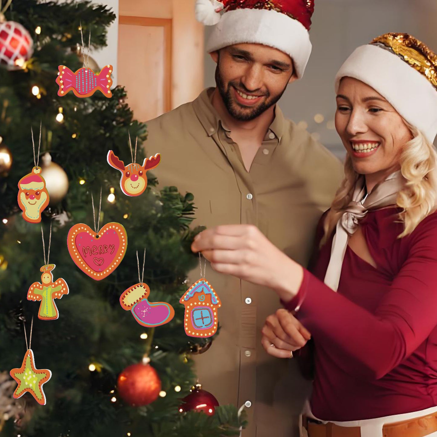Winter Wonders Paintable Ornaments