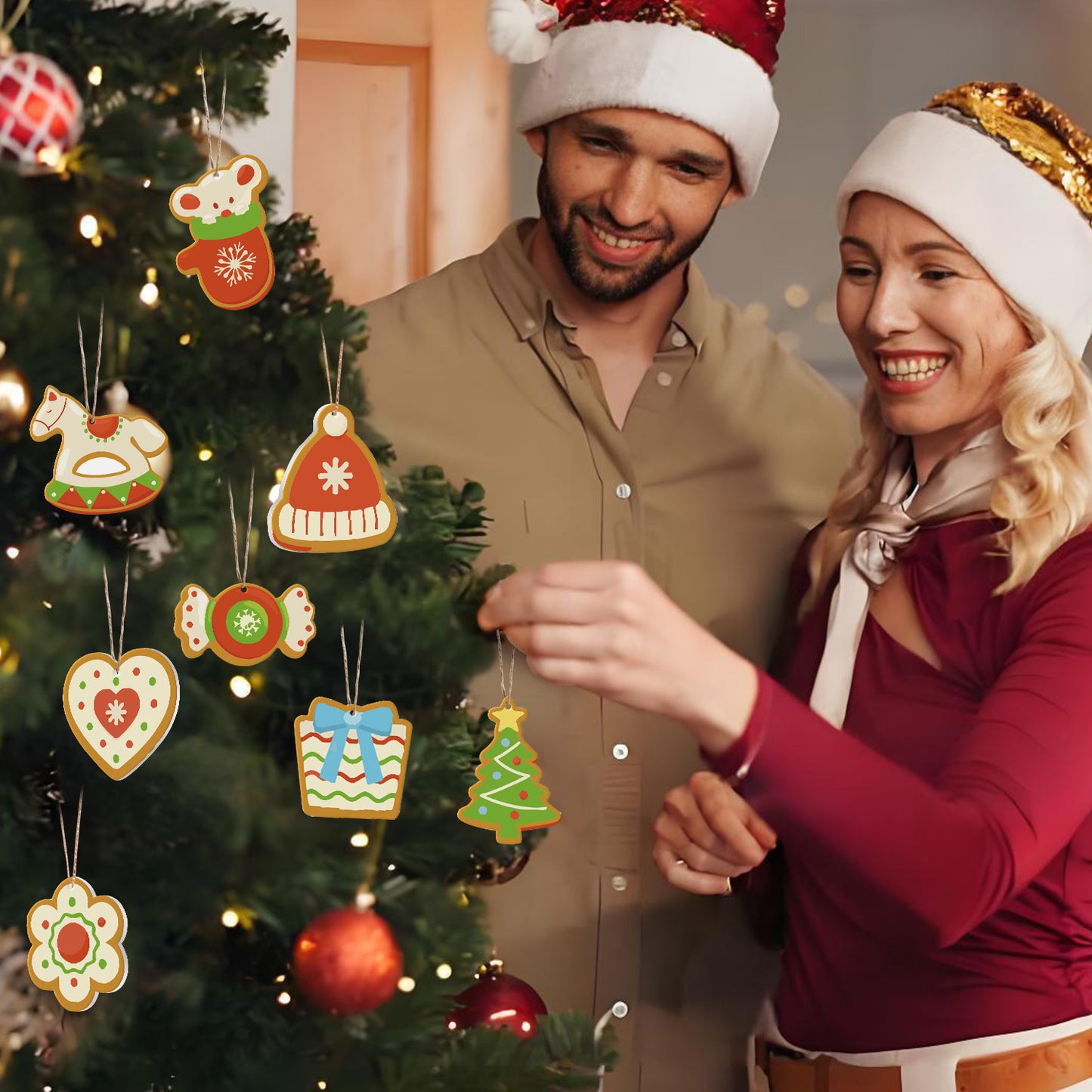 Holiday Sweets & Treats Paintable Ornaments