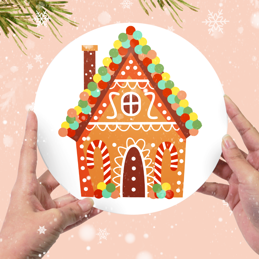 6 Piece Christmas Placemat Set 20cm - Set 27