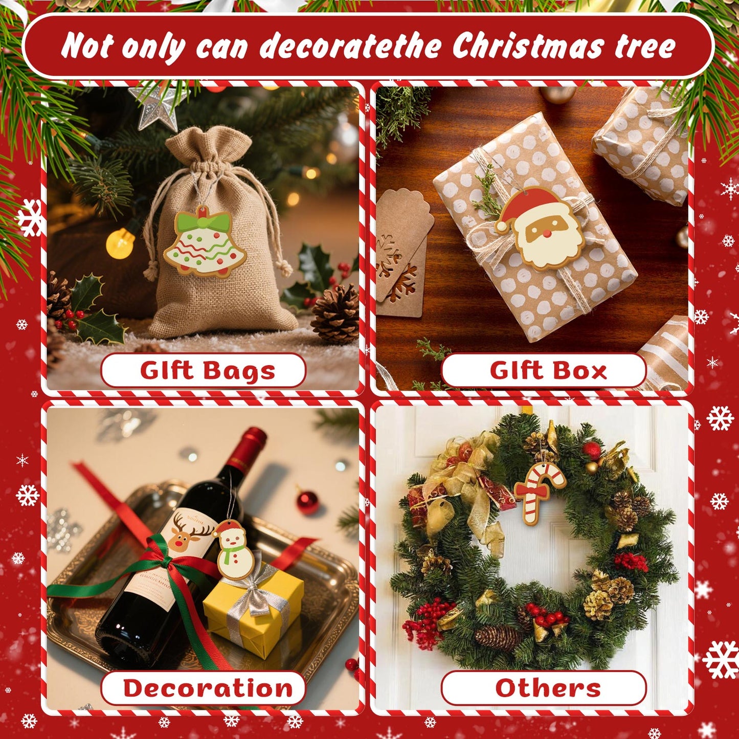 Sweet Holiday Classics Paintable Ornaments