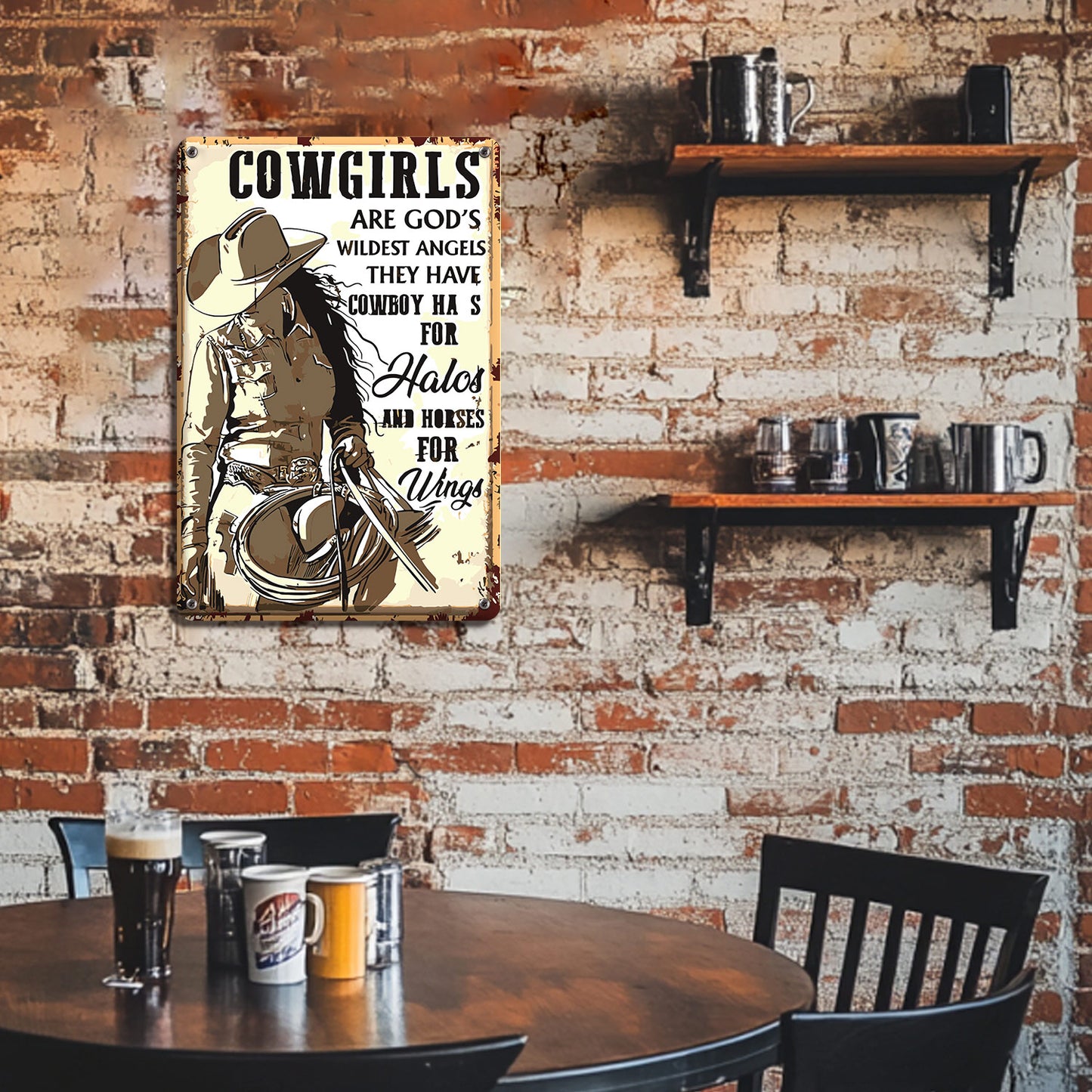 Cowgirls – God’s Wildest Angels – Vintage Paint by Numbers