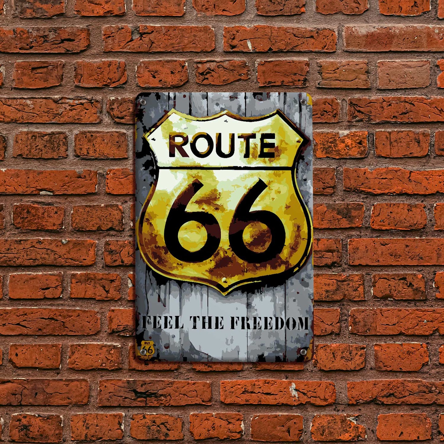 Route 66 – Feel the Freedom – Vintage Paint by Numbers