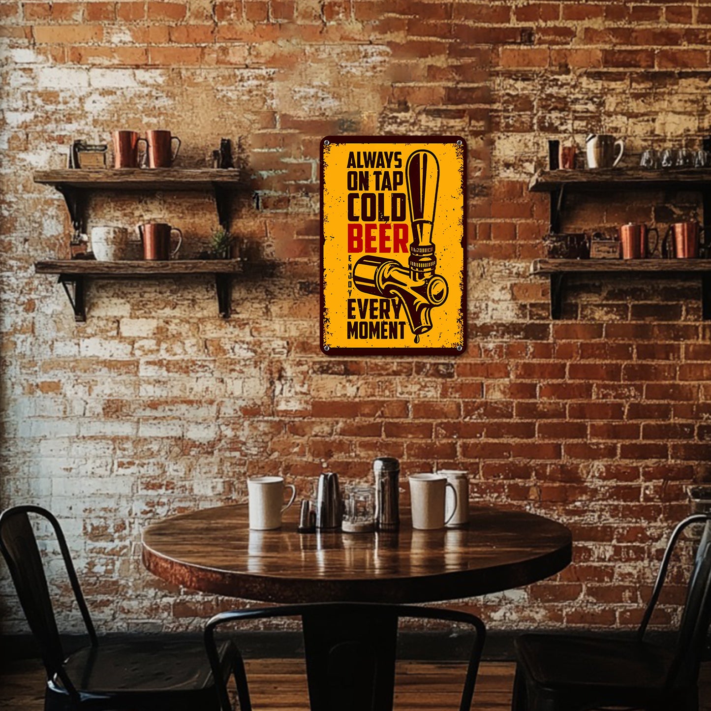 Cold Beer on Tap – Vintage Paint by Numbers