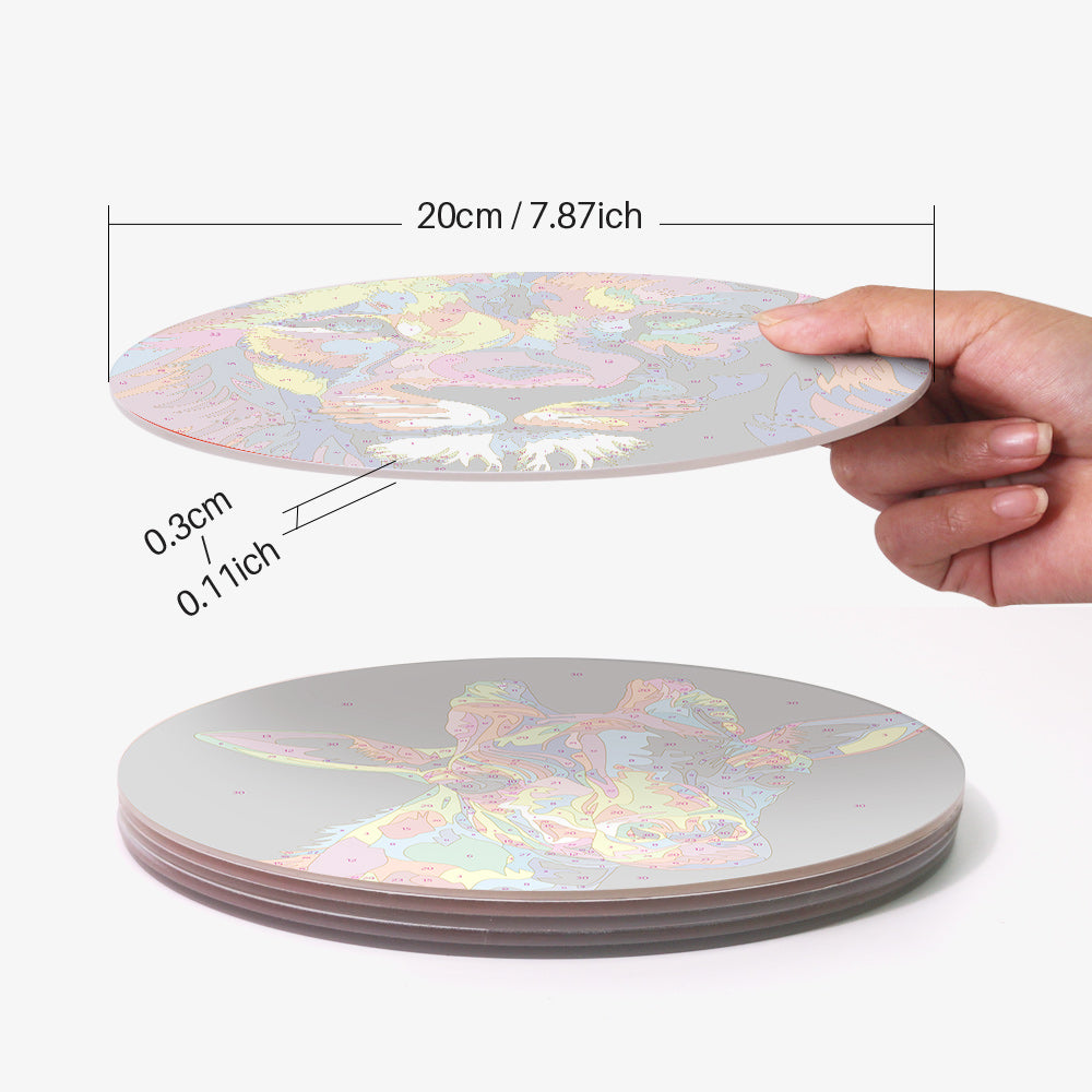 6 Piece Christmas Placemat Set 20cm - Set 19