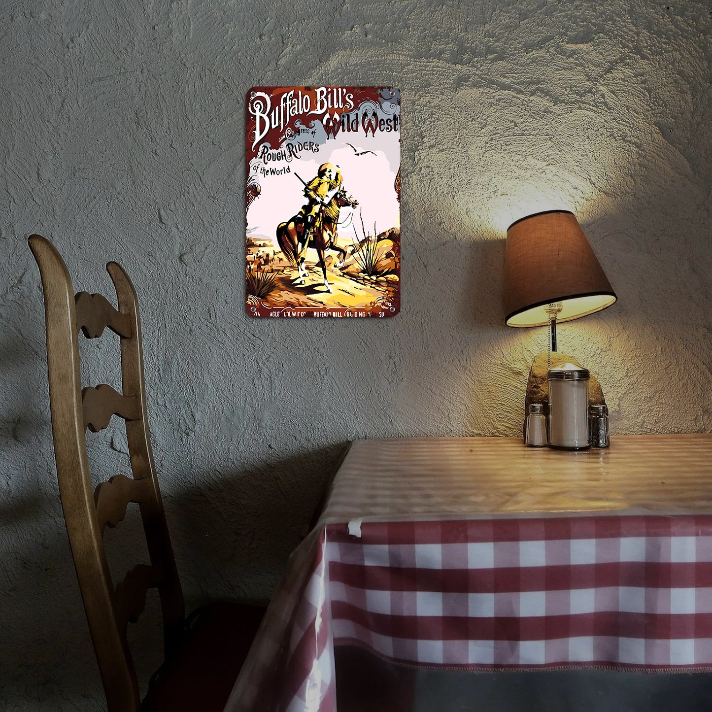 Buffalo Bill’s Wild West – Vintage Paint by Numbers