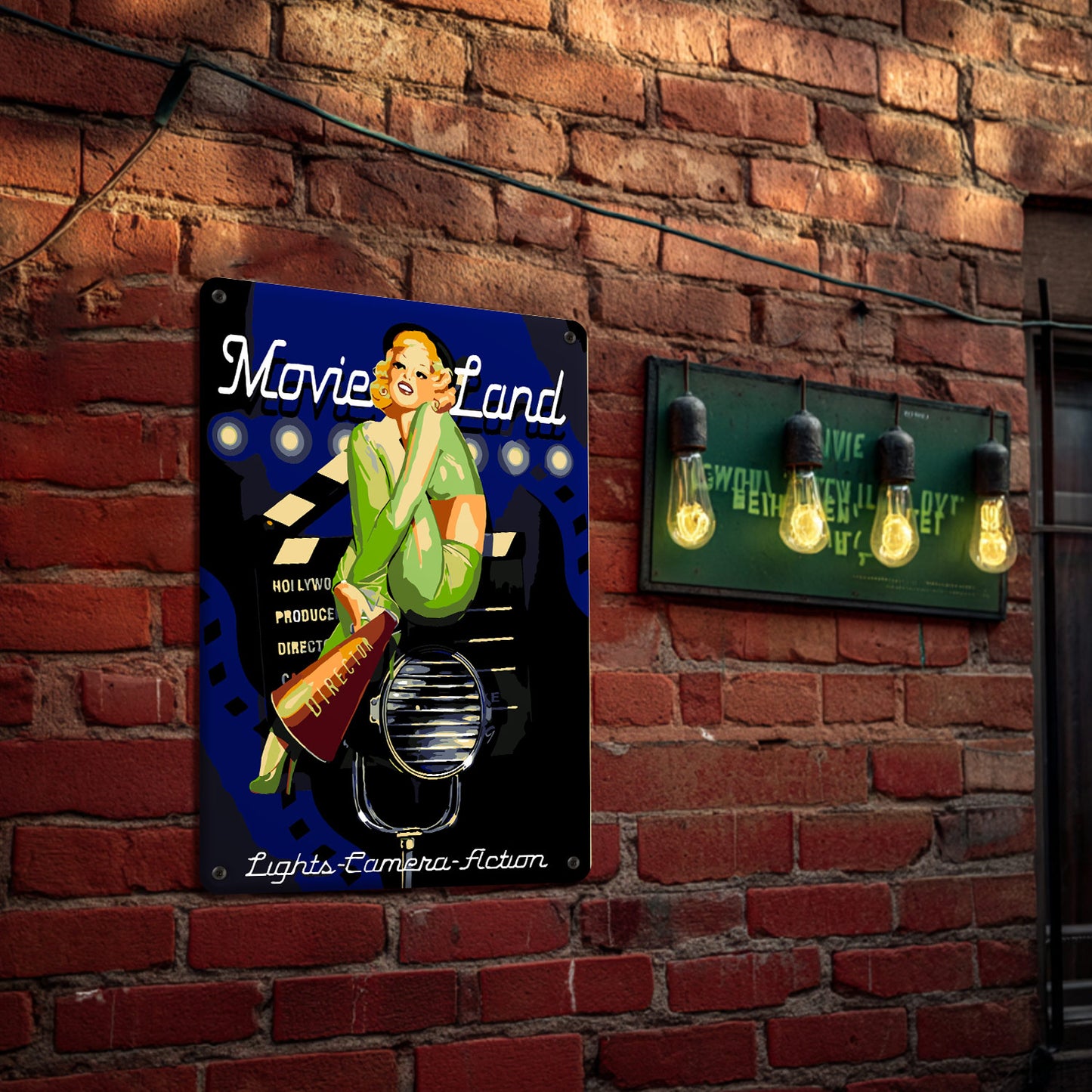 Movie Land – Vintage Paint by Numbers