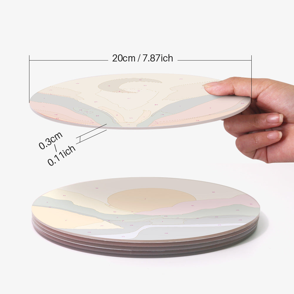 6 Piece Christmas Placemat Set 20cm - Set 15