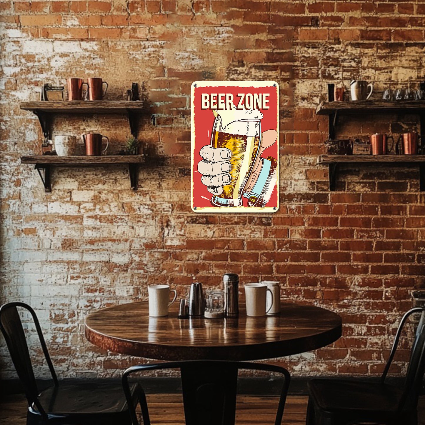 Beer Zone – Vintage Paint by Numbers