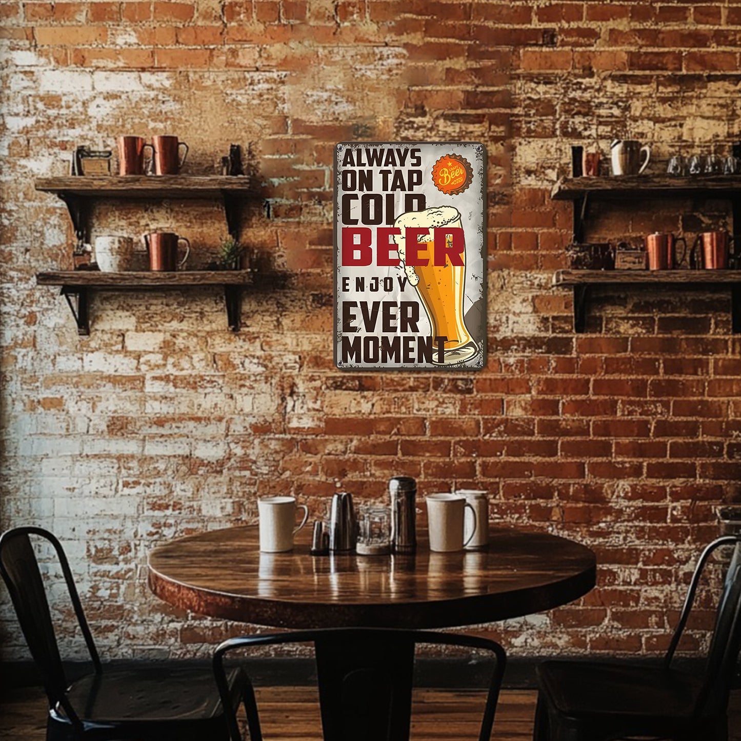 Cold Beer Pint – Vintage Paint by Numbers