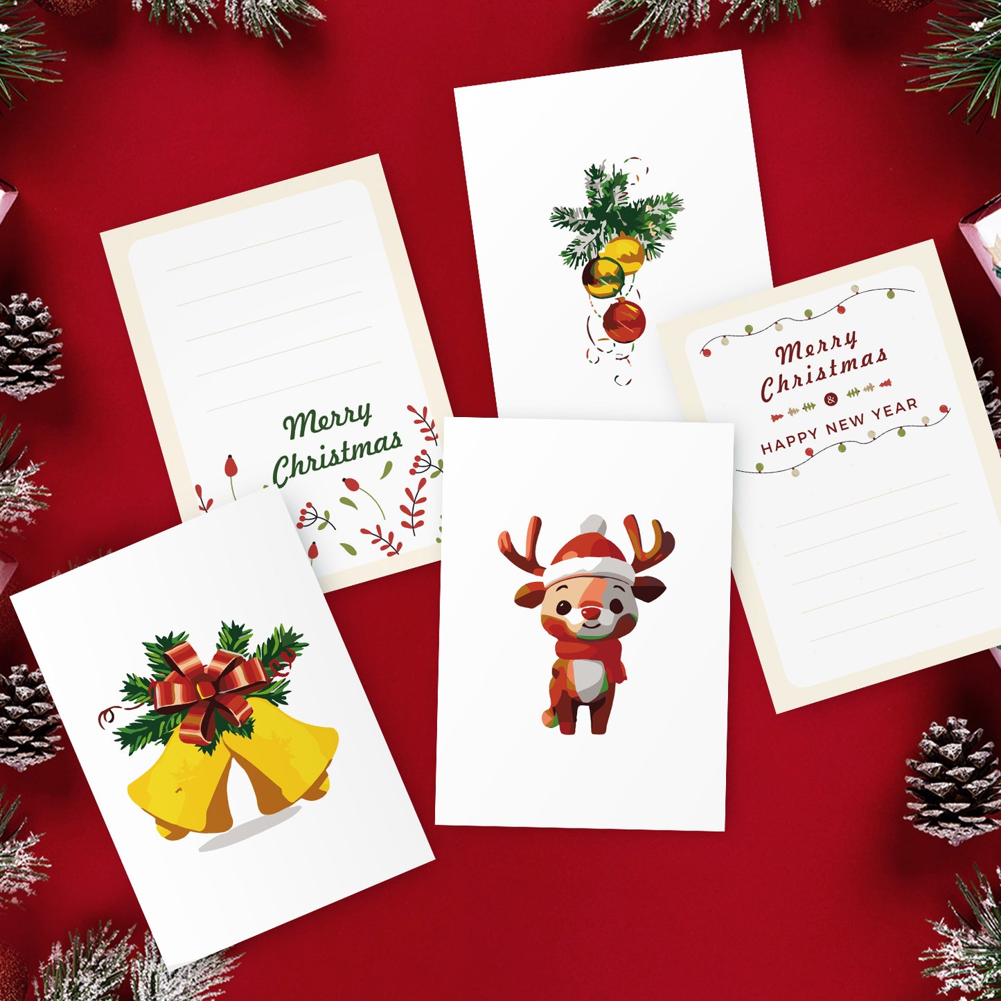 Christmas Magic Postcard Paint Kit