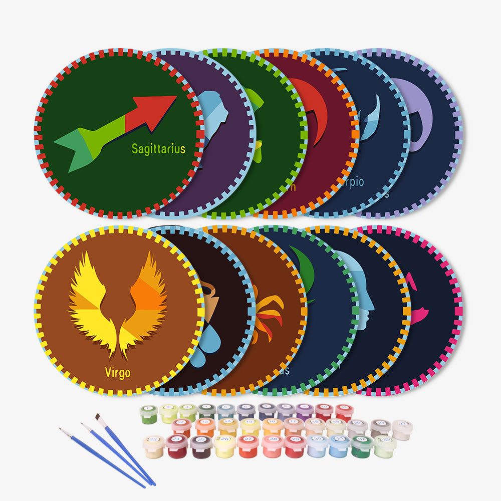 6 Piece Christmas Placemat Set 20cm - Set 22