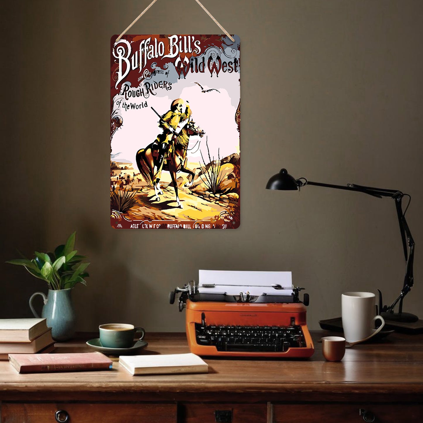 Buffalo Bill’s Wild West – Vintage Paint by Numbers