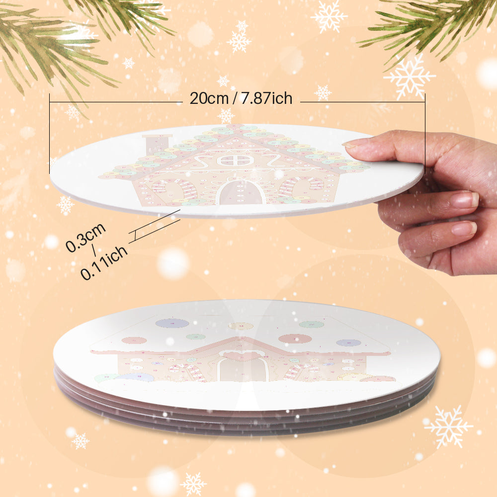 6 Piece Christmas Placemat Set 20cm - Set 27