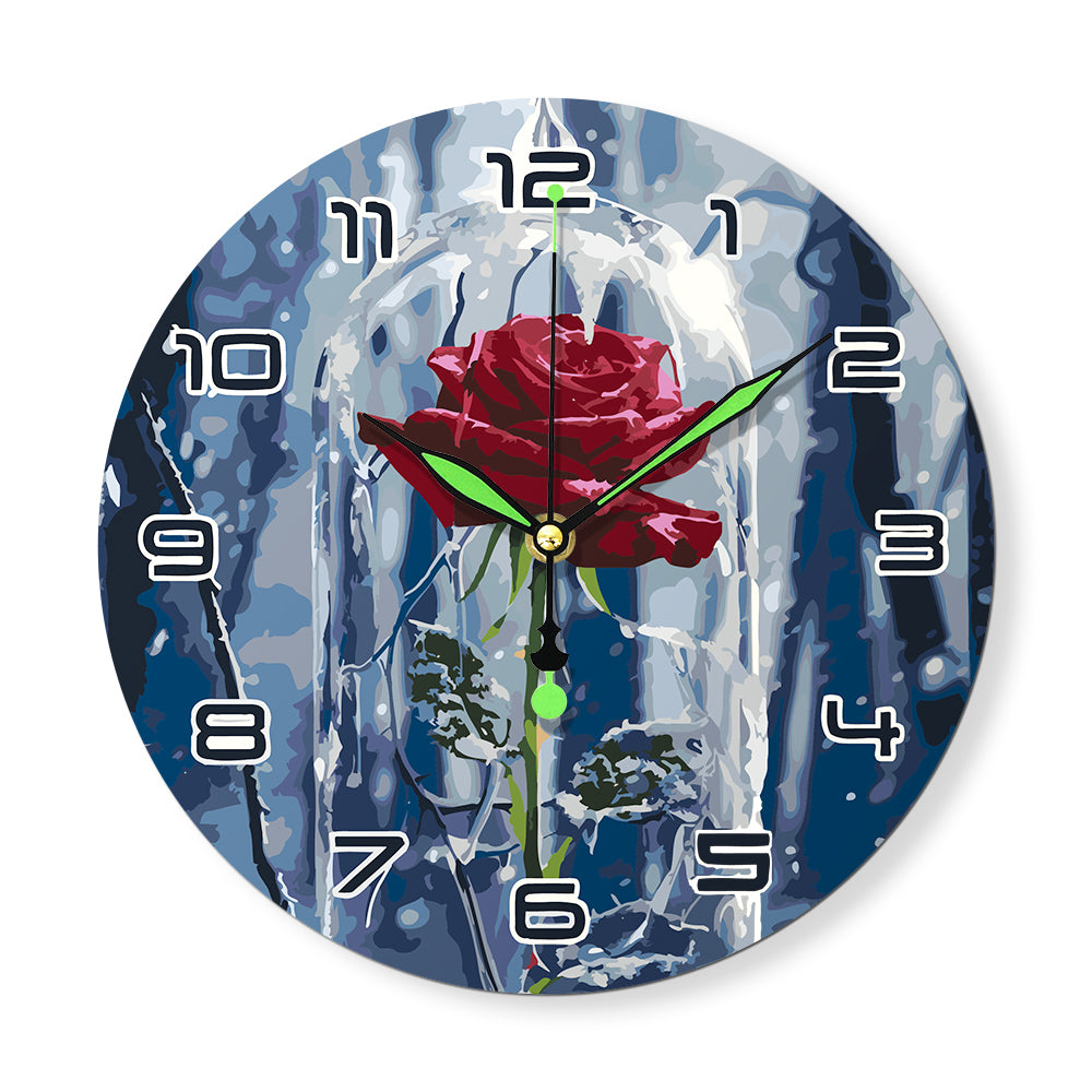 Paint the Moment – Enchanted Rose Clock Kit