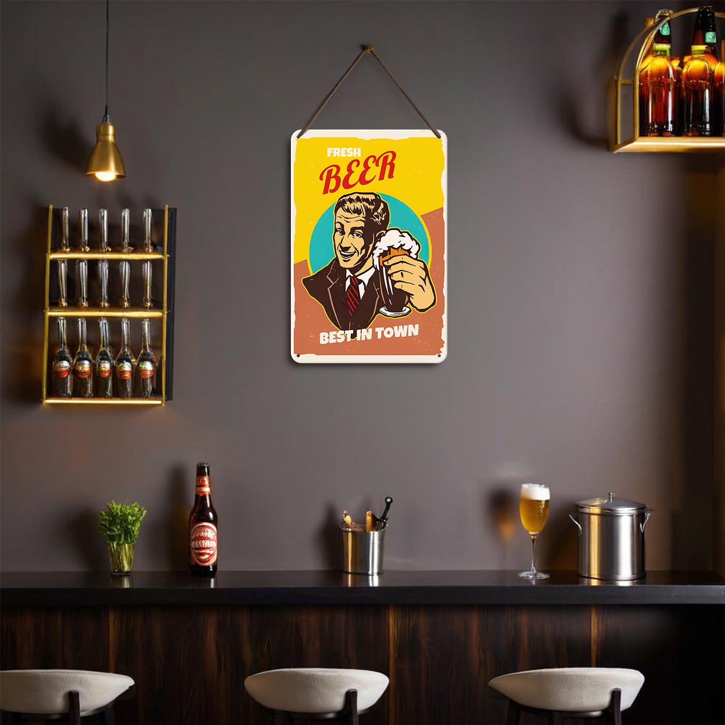Best in Town – Vintage Beer Paint by Numbers