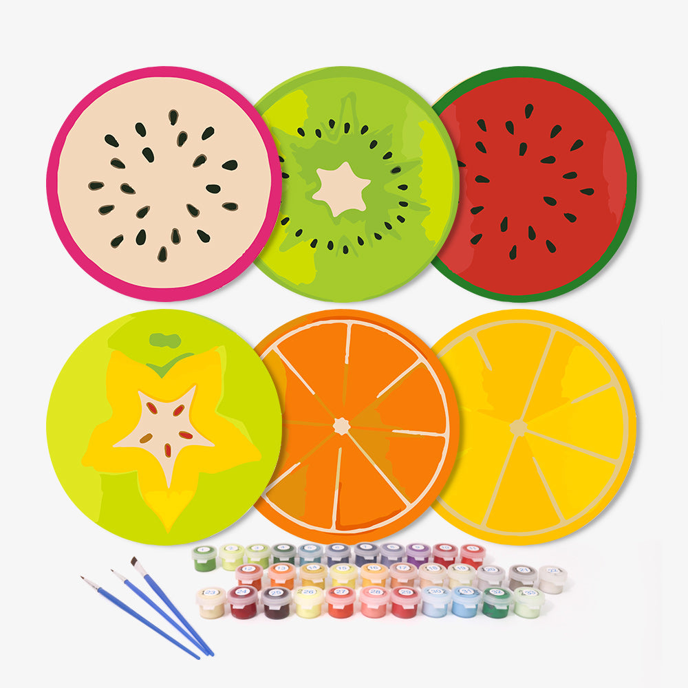 6 Piece Christmas Placemat Set 20cm - Set 17