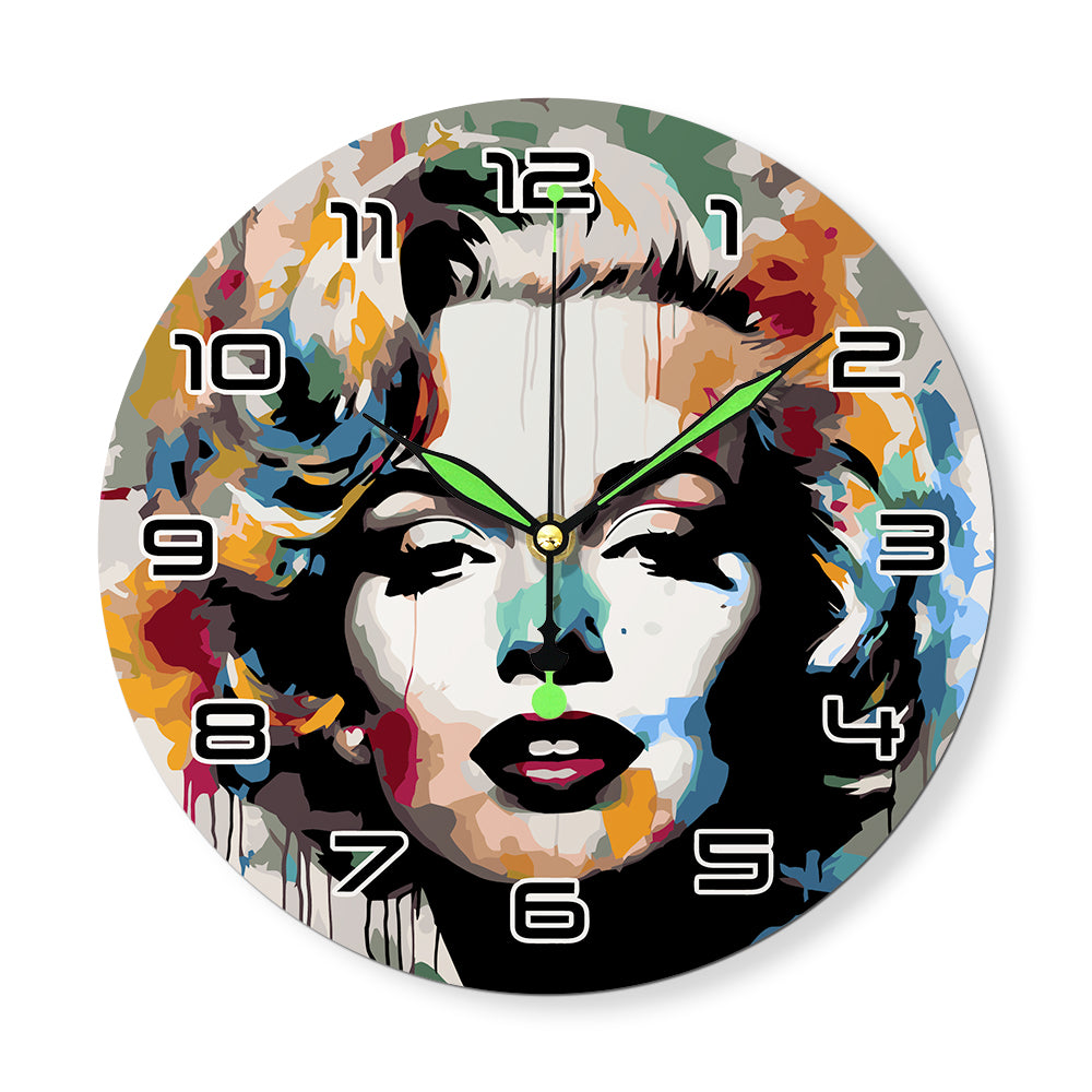 Paint the Moment – Pop Icon Clock Kit