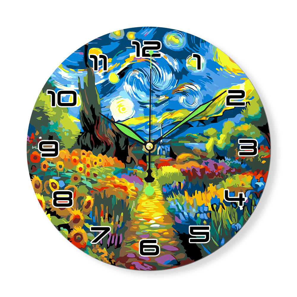 Paint the Moment – Starry Garden Clock Kit