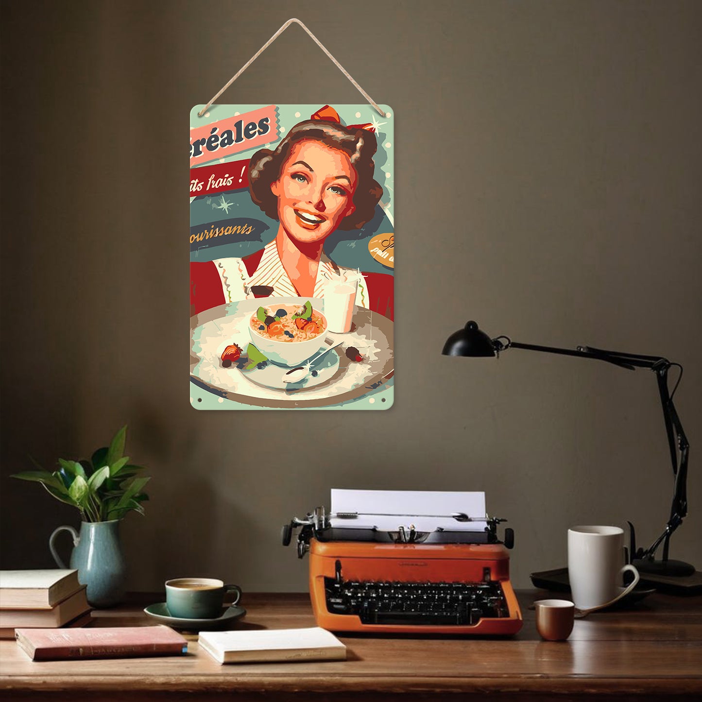 Vintage Cereal Ad – Paint by Numbers
