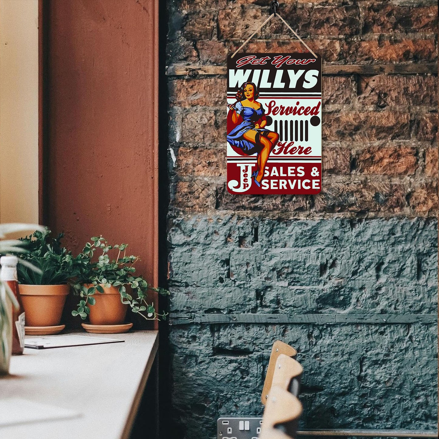 Get Your Willys Serviced Here – Vintage Paint by Numbers