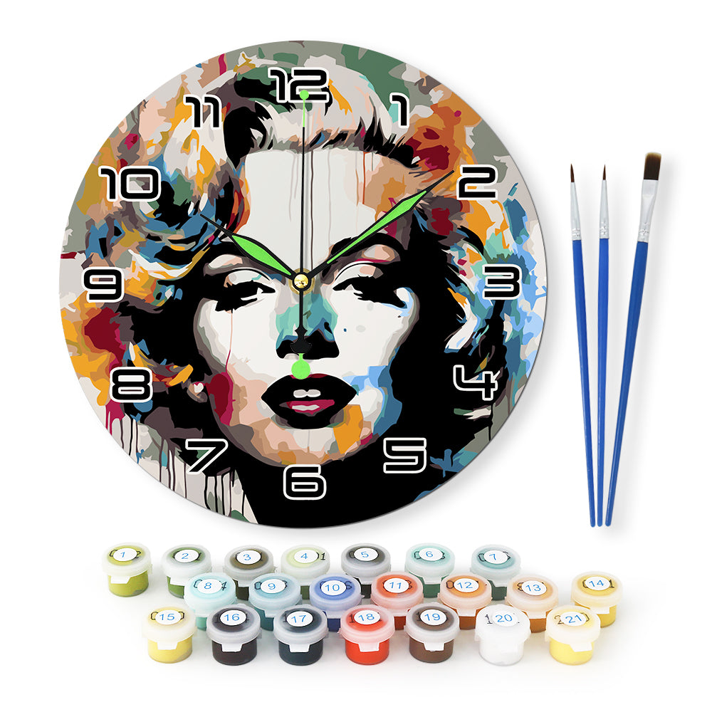 Paint the Moment – Pop Icon Clock Kit